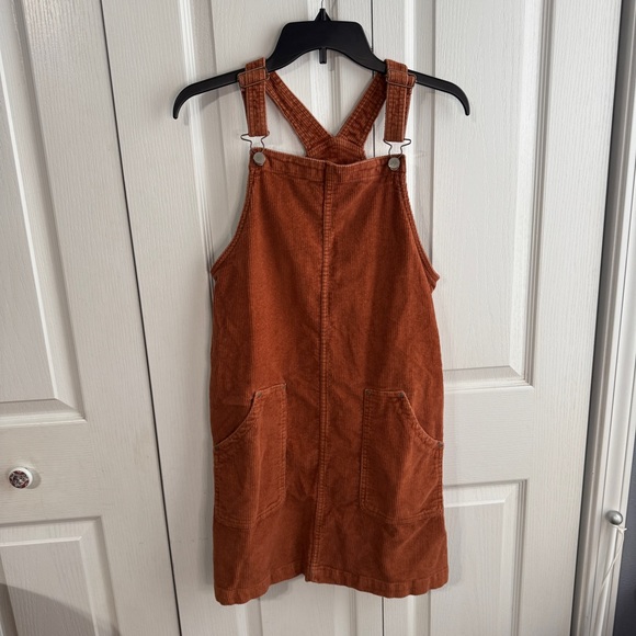 Wonder Nation orange corduroy dress size XXL 18 - Picture 1 of 5